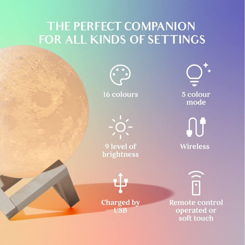 16-Color LED Ambient Night Light – TikTok Viral Room Decor Lamp